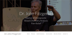 Desktop Screenshot of drjohnfitzgerald.com